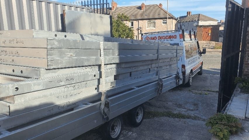 lgsf steel frame delivery glasgow by ISF Systems