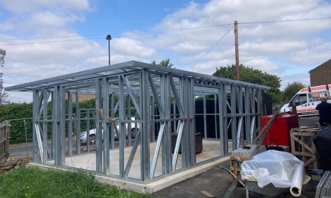 lgsf steel frame construction glasgow by ISF Systems