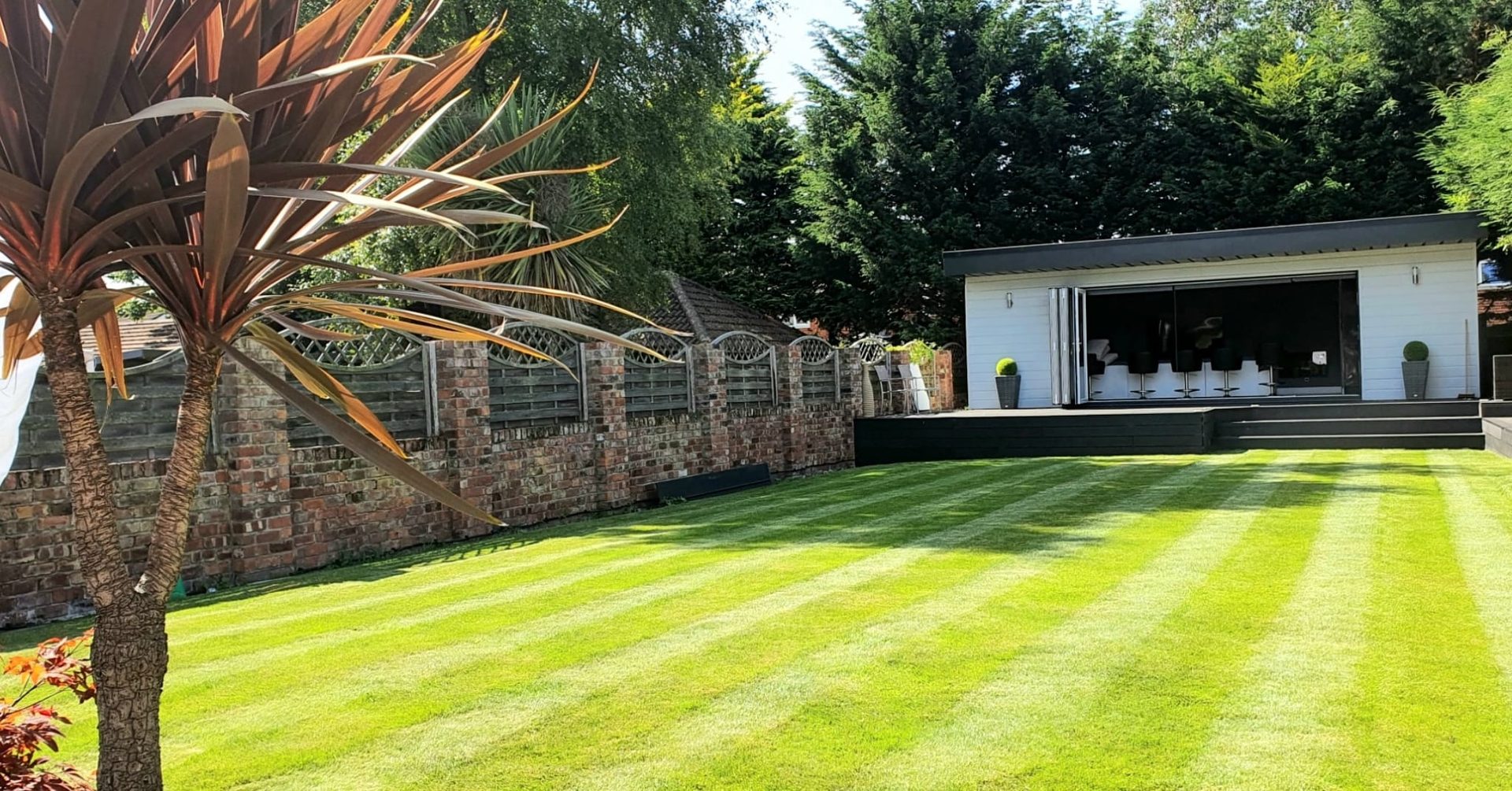 steel frame garden room glasgow by ISF Systems