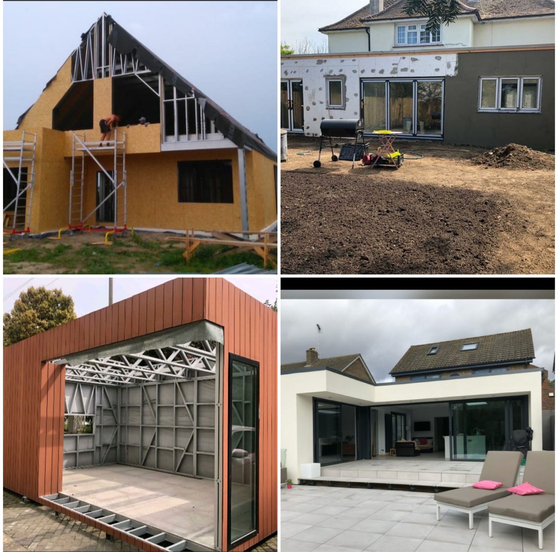 steel frame extension glasgow by ISF Systems