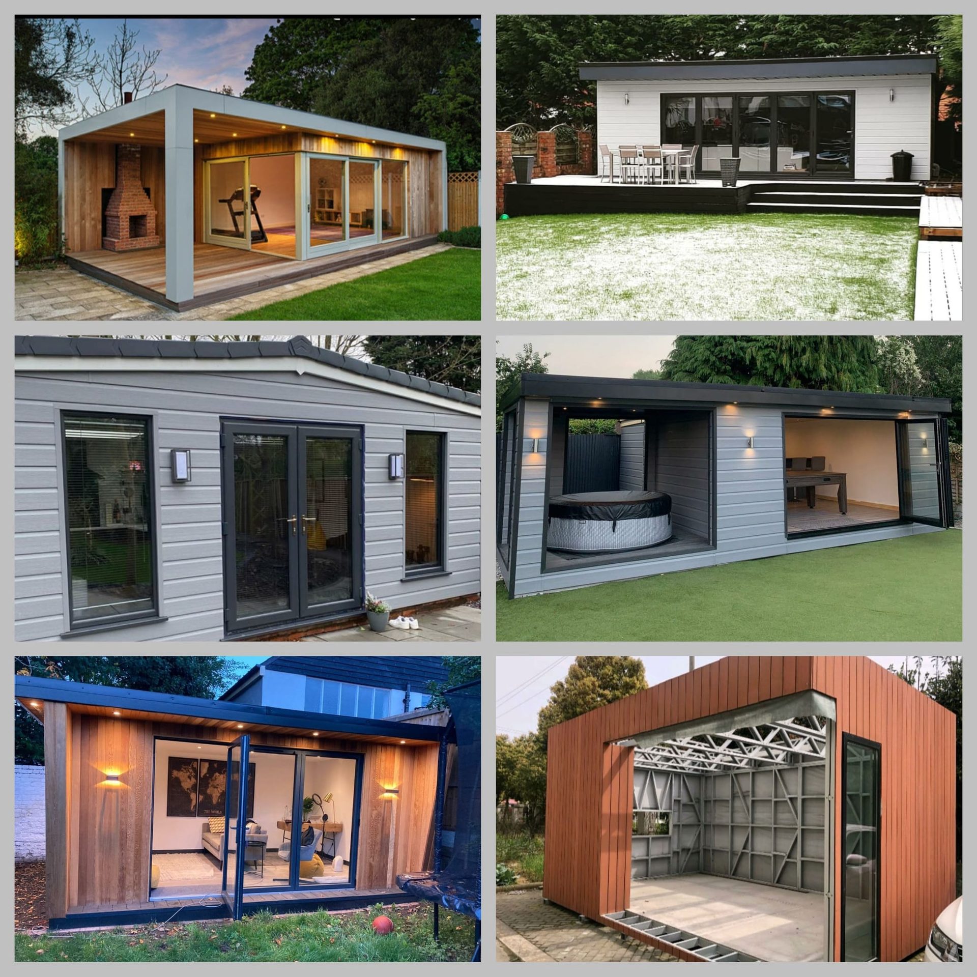 steel frame garden room glasgow by ISF Systems