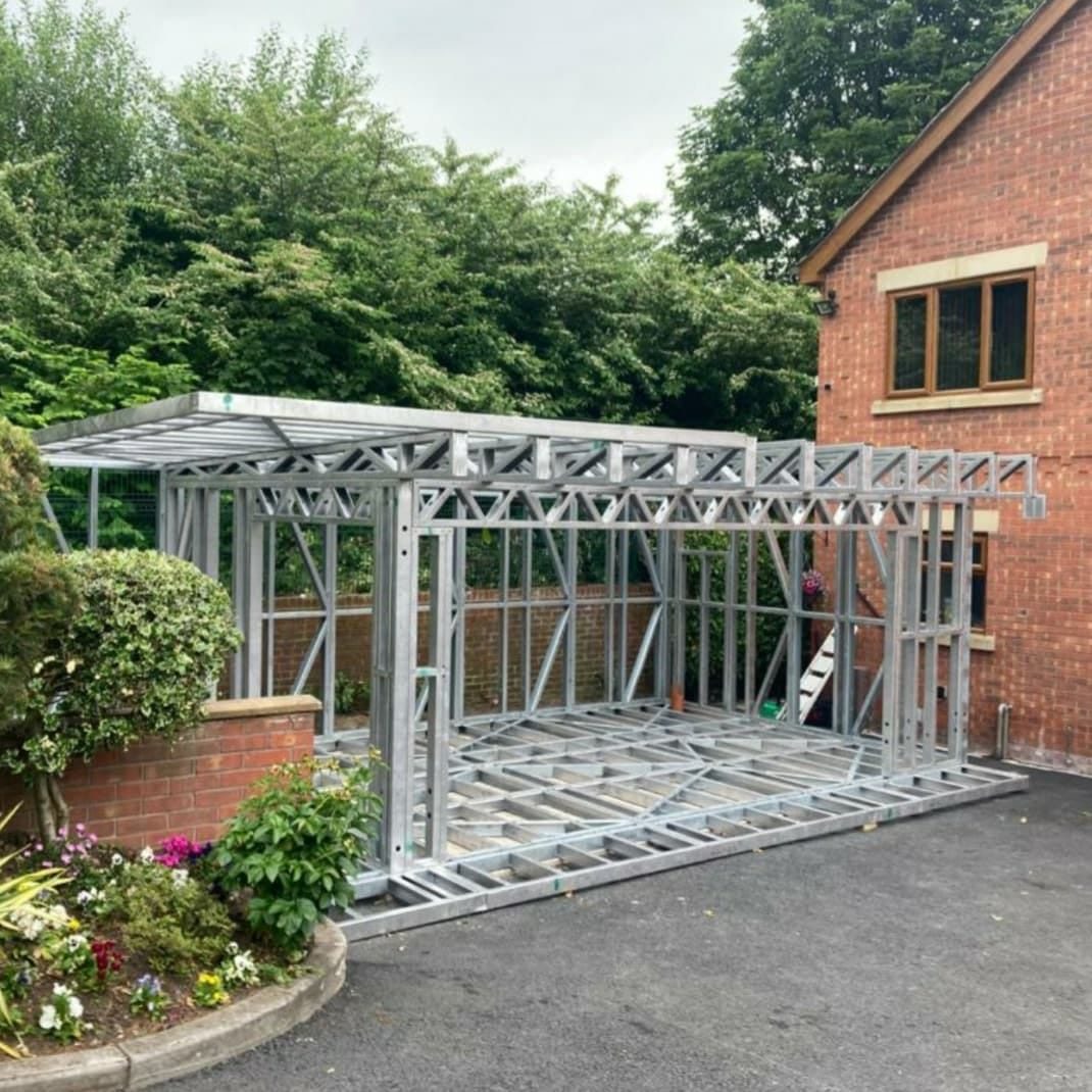 lgsf steel frame construction glasgow by ISF Systems