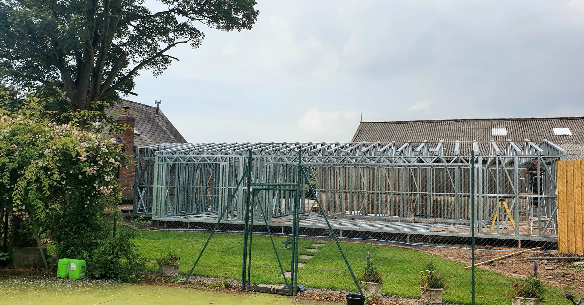 turnkey steel frame building glasgow by ISF Systems