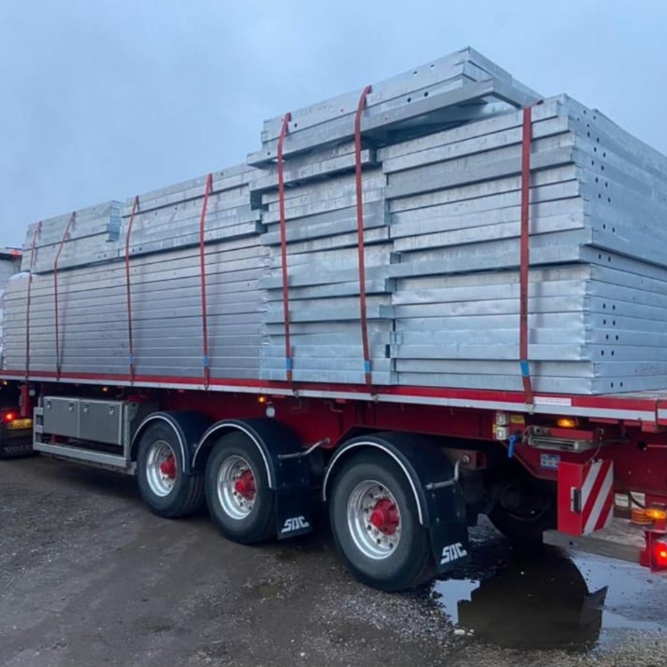 lgsf steel frame delivery glasgow by ISF Systems