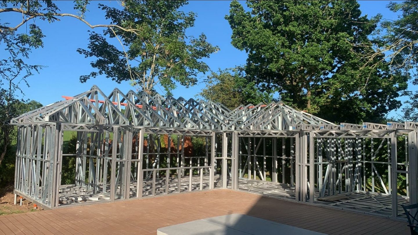 lgsf steel frame construction glasgow by ISF Systems