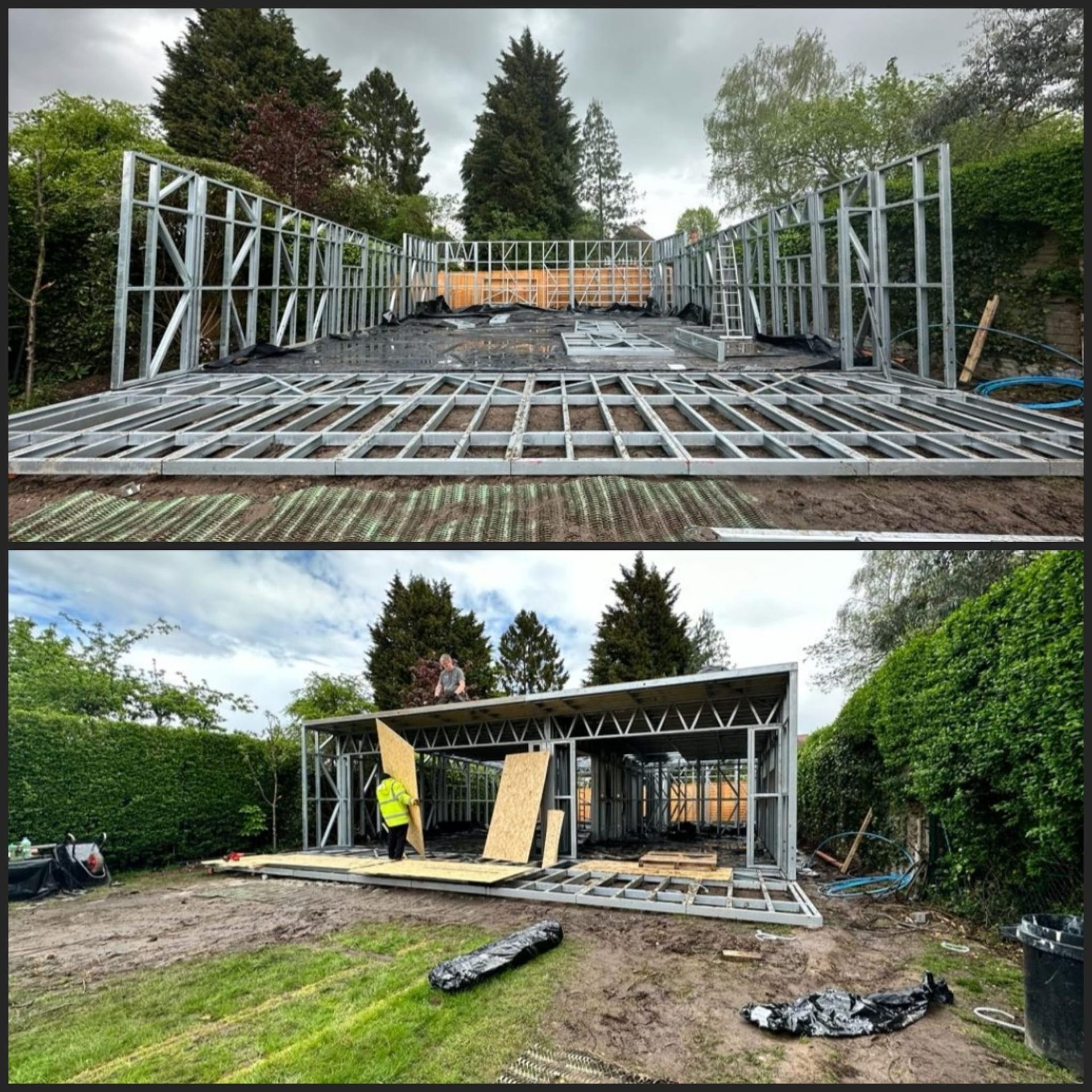 lgsf steel frame construction glasgow by ISF Systems