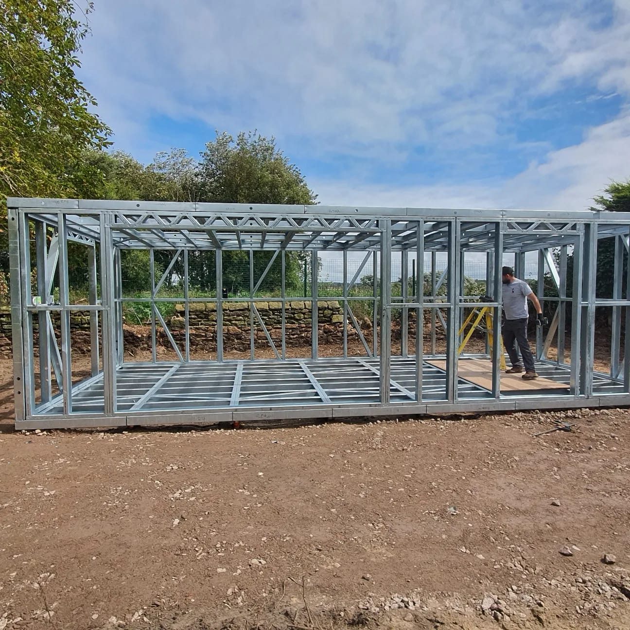 lgsf steel frame construction glasgow by ISF Systems