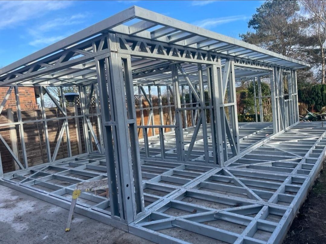 lgsf steel frame construction glasgow by ISF Systems